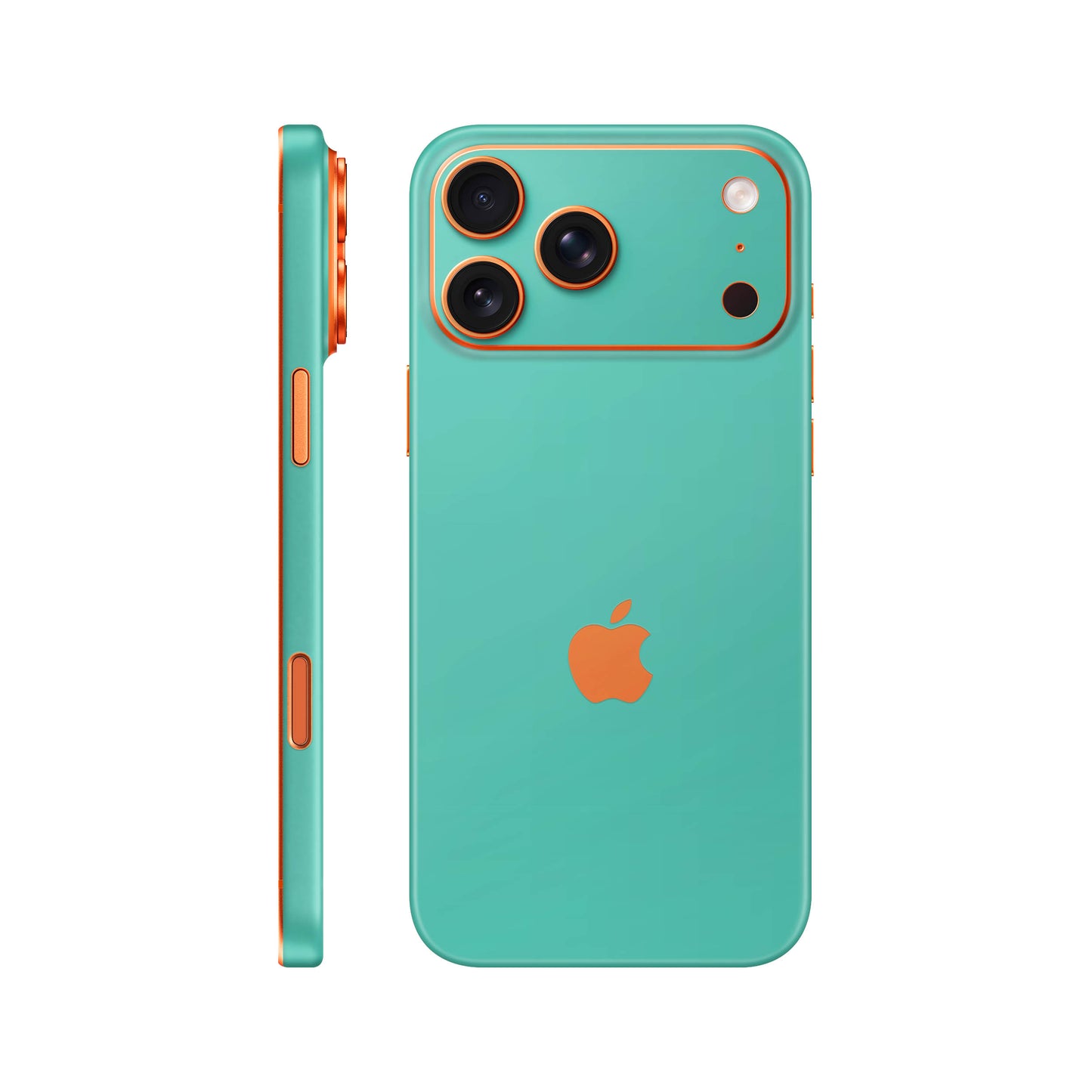 Folie de protectie iPhone 17 Pro, eSkins Unique, Skin Mat Verde Menta