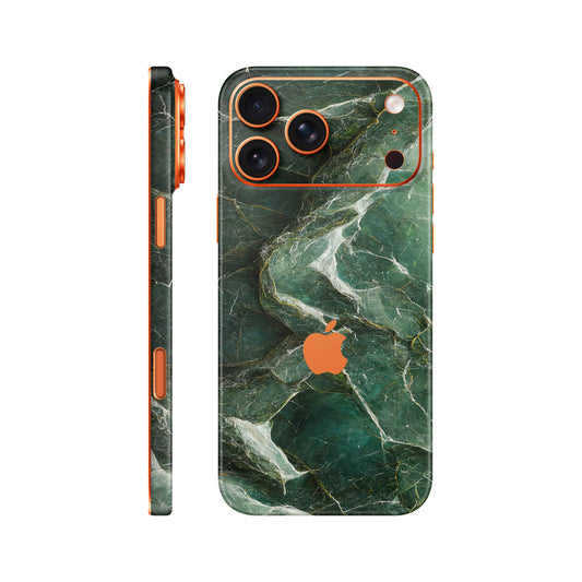 Folie de protectie iPhone 17 Pro, eSkins Signature, Mystic Emerald