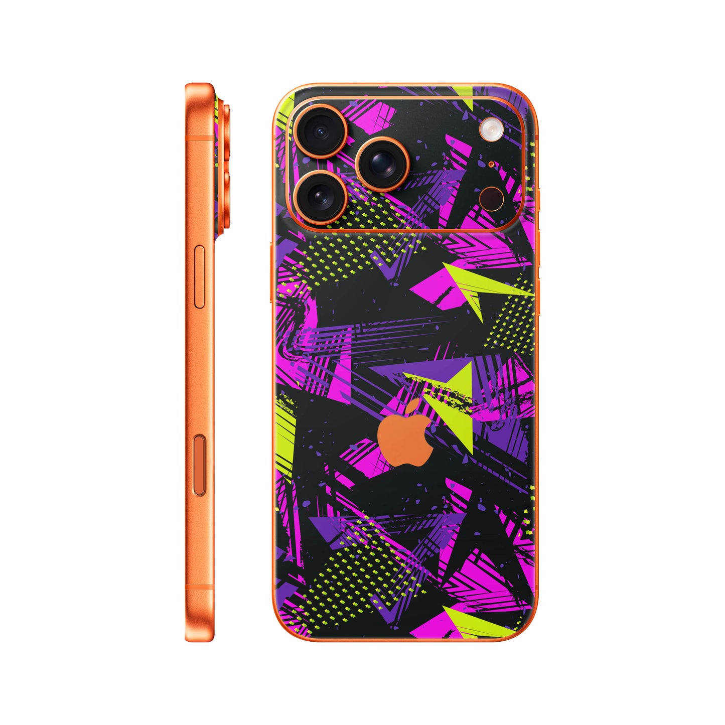 Folie de protectie iPhone 17 Pro, eSkins Signature, Skin Urban Graffiti