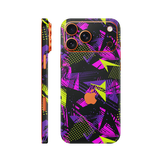 Folie de protectie iPhone 17 Pro, eSkins Signature, Skin Urban Graffiti