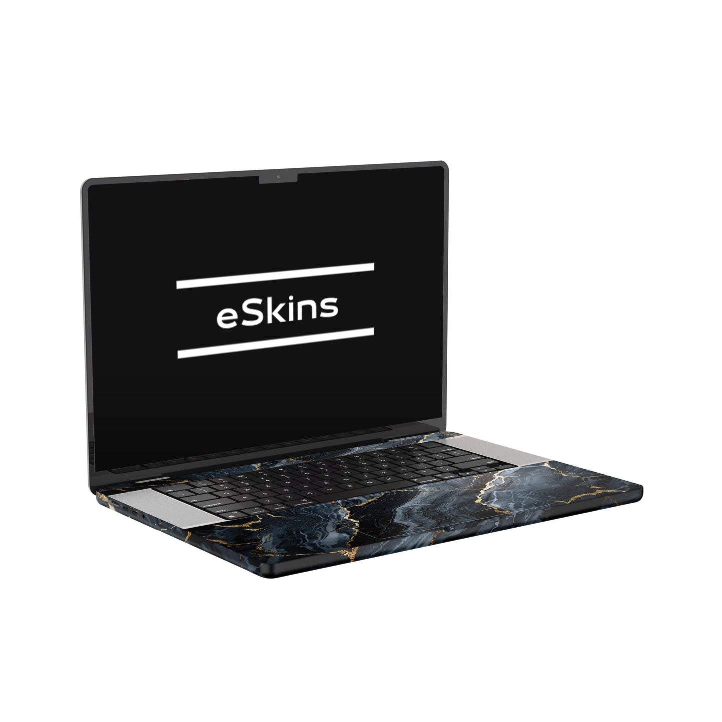 Folie de protectie MacBook Pro 16" M4 (2024), eSkins Signature, Skin Gilded Abyss