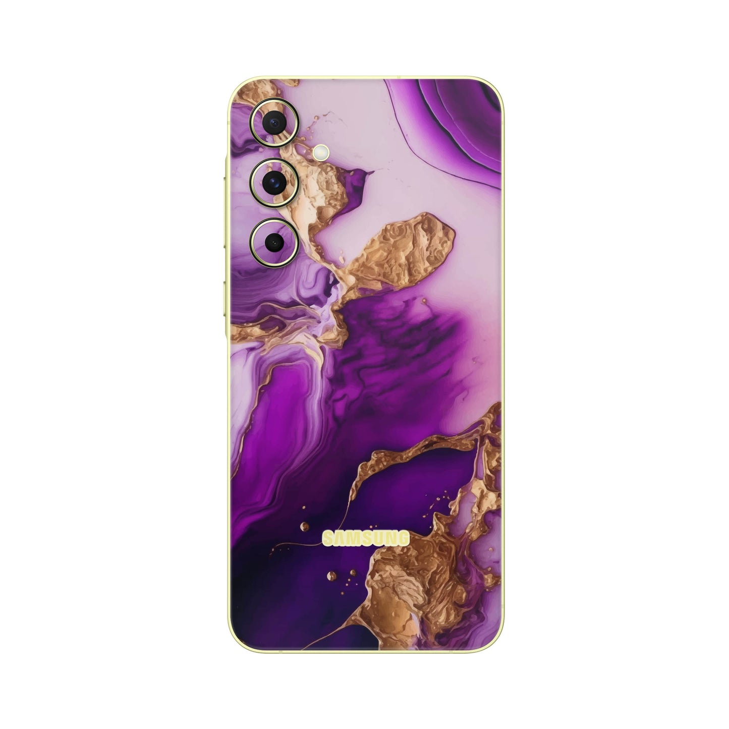 Folie de protectie Samsung Galaxy A15, eSkins Signature, Skin Amethyst Dream