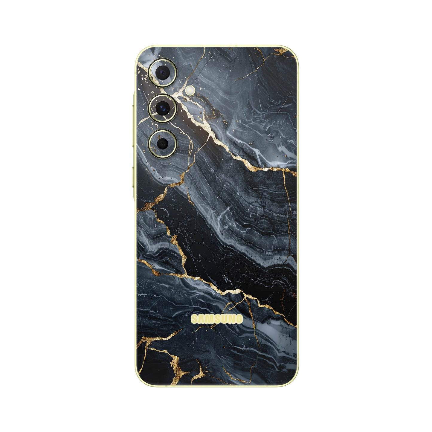 Folie de protectie Samsung Galaxy A15, eSkins Signature, Skin Gilded Abyss