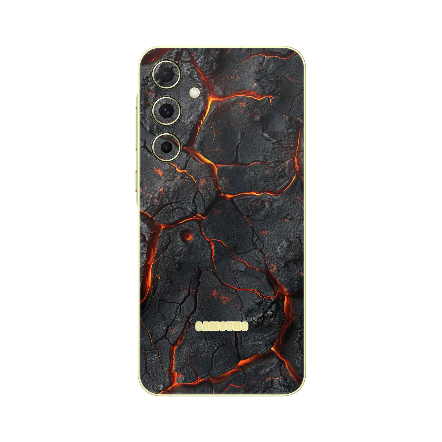 Folie de protectie Samsung Galaxy A15, eSkins Signature, Skin Inferno Crust