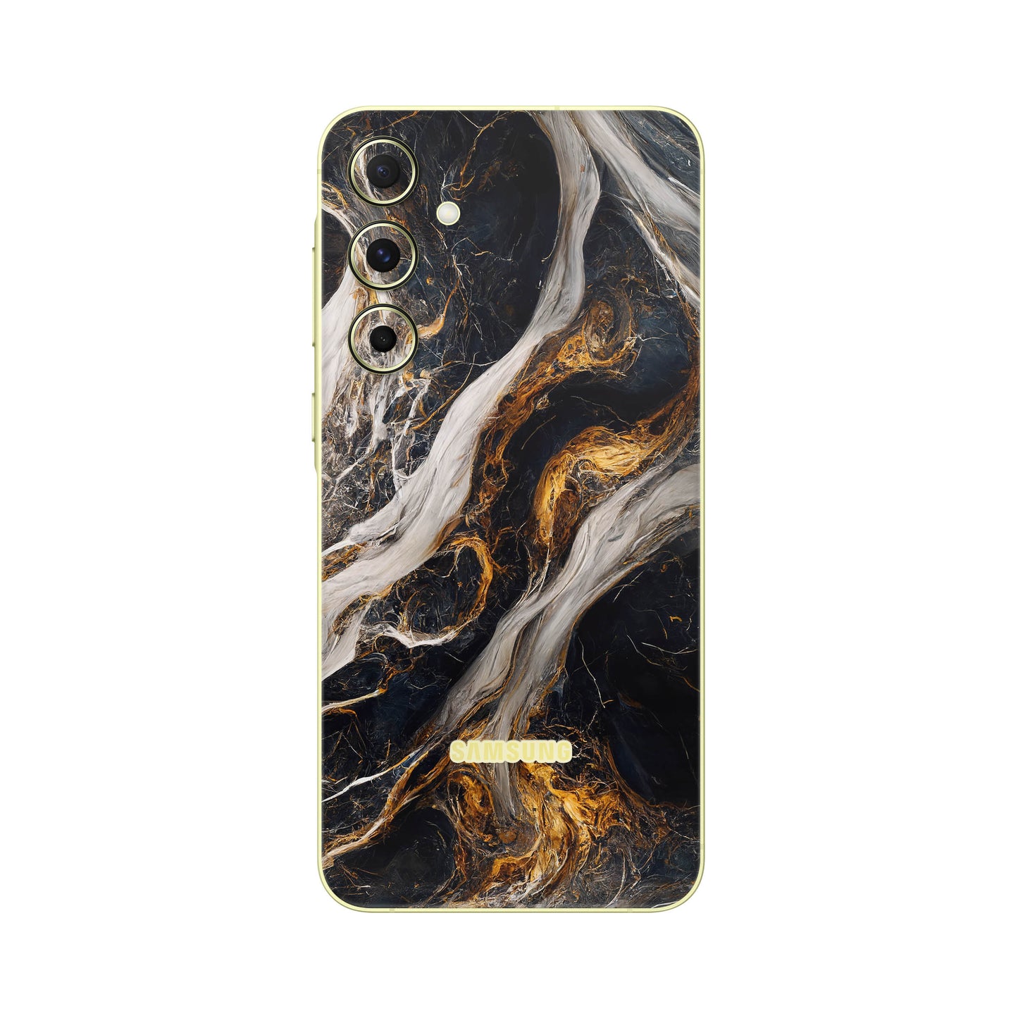Folie de protectie Samsung Galaxy A15, eSkins Signature, Skin Luxe Nebula