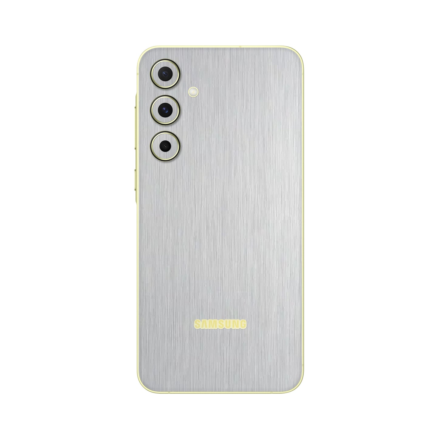Folie de protectie Samsung Galaxy A15, eSkins Elegans, Skin Metalic Gri