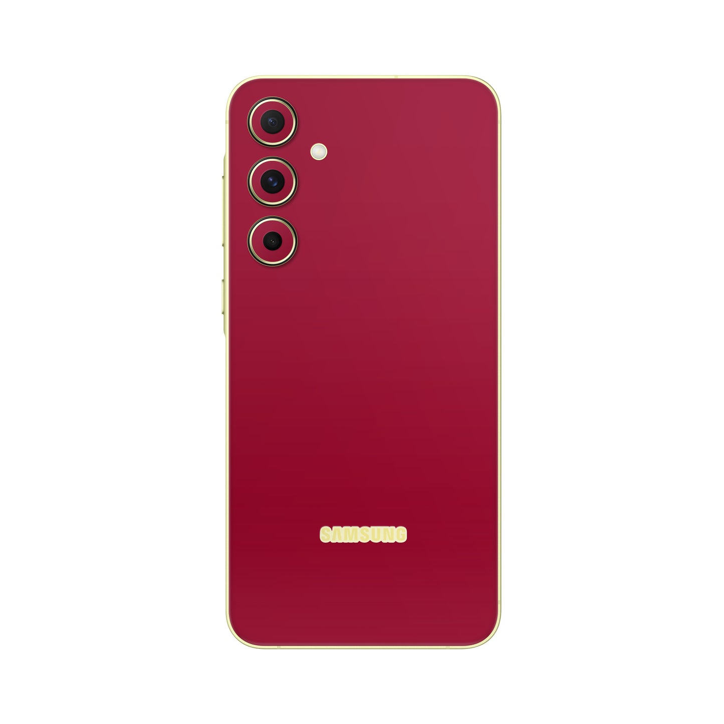 Folie de protectie Samsung Galaxy A15, eSkins Unique, Skin Mat Rosu
