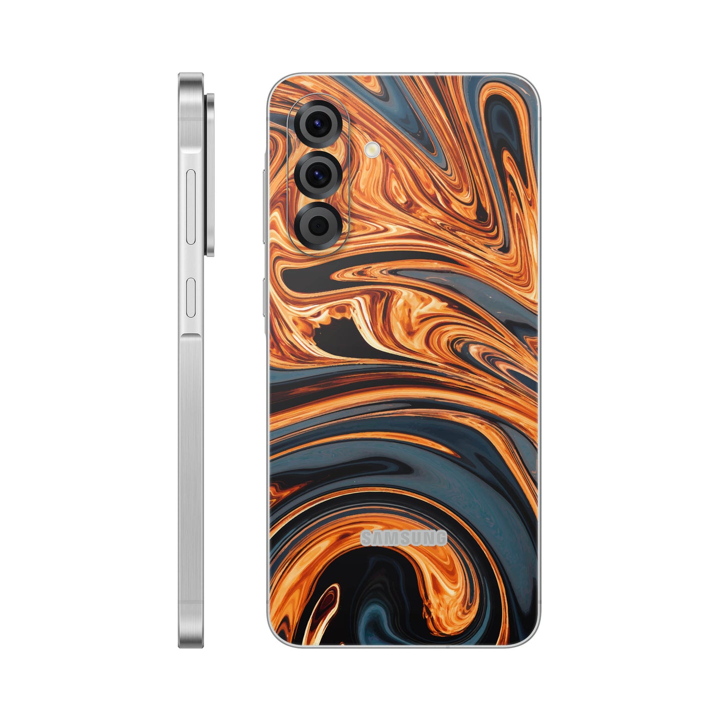 Folie de protectie Samsung Galaxy A26, eSkins Signature, Skin Amber Blaze