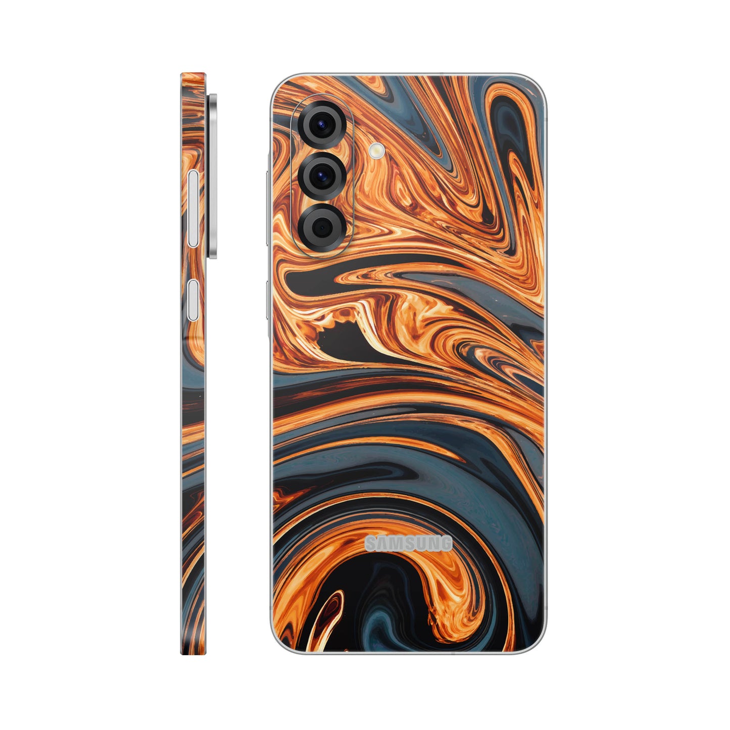 Folie de protectie Samsung Galaxy A26, eSkins Signature, Skin Amber Blaze