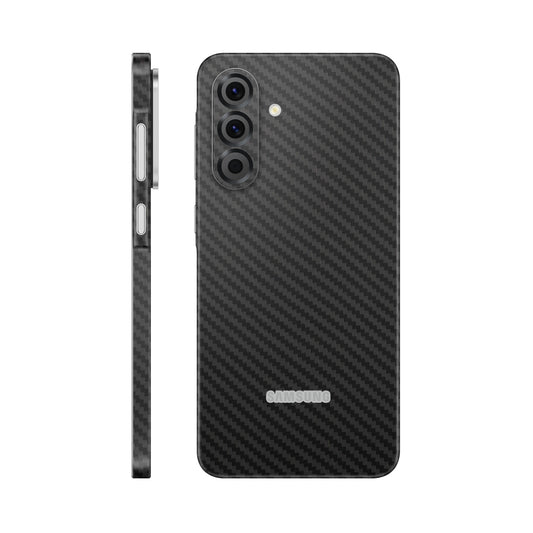 Folie de protectie Samsung Galaxy A26, eSkins Elegans, Skin Carbon Negru