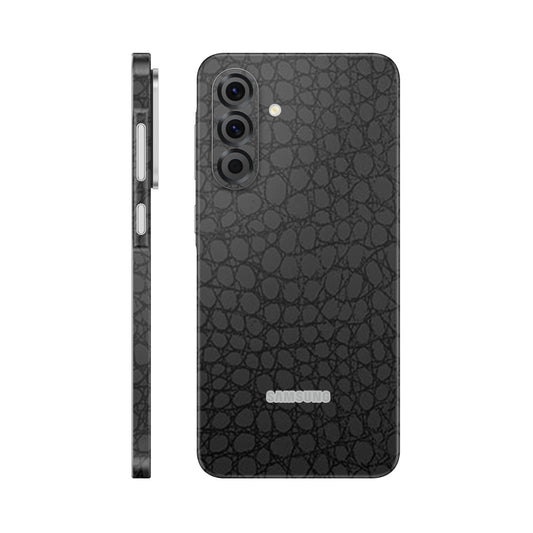 Folie de protectie Samsung Galaxy A26, eSkins Elegans, Skin Croco Negru