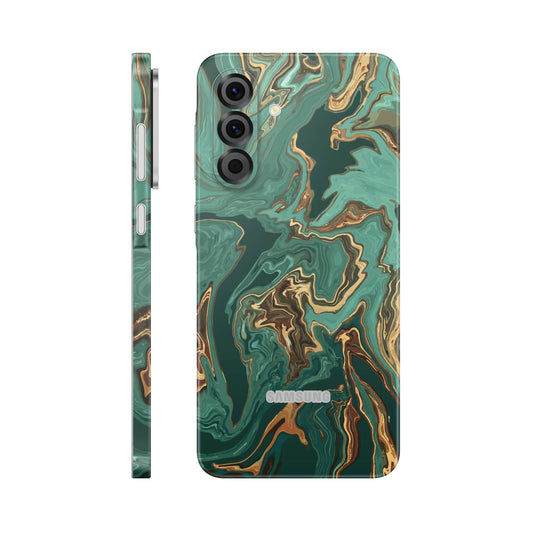 Folie de protectie Samsung Galaxy A26, eSkins Signature, Skin Emerald Flow