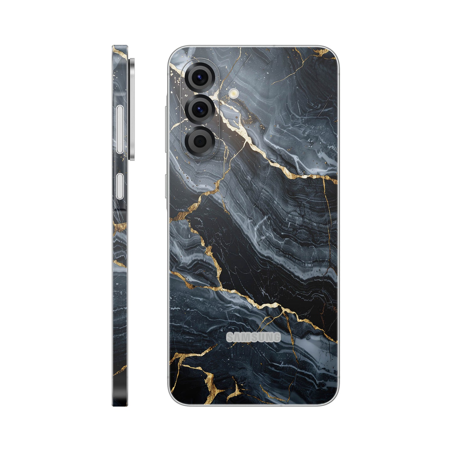 Folie de protectie Samsung Galaxy A26, eSkins Signature, Skin Gilded Abyss