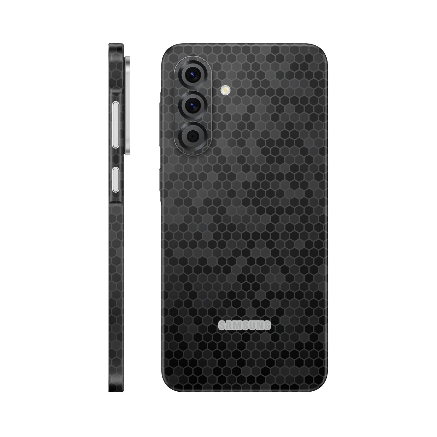 Folie de protectie Samsung Galaxy A26, eSkins Elegans, Skin Honeycomb Negru