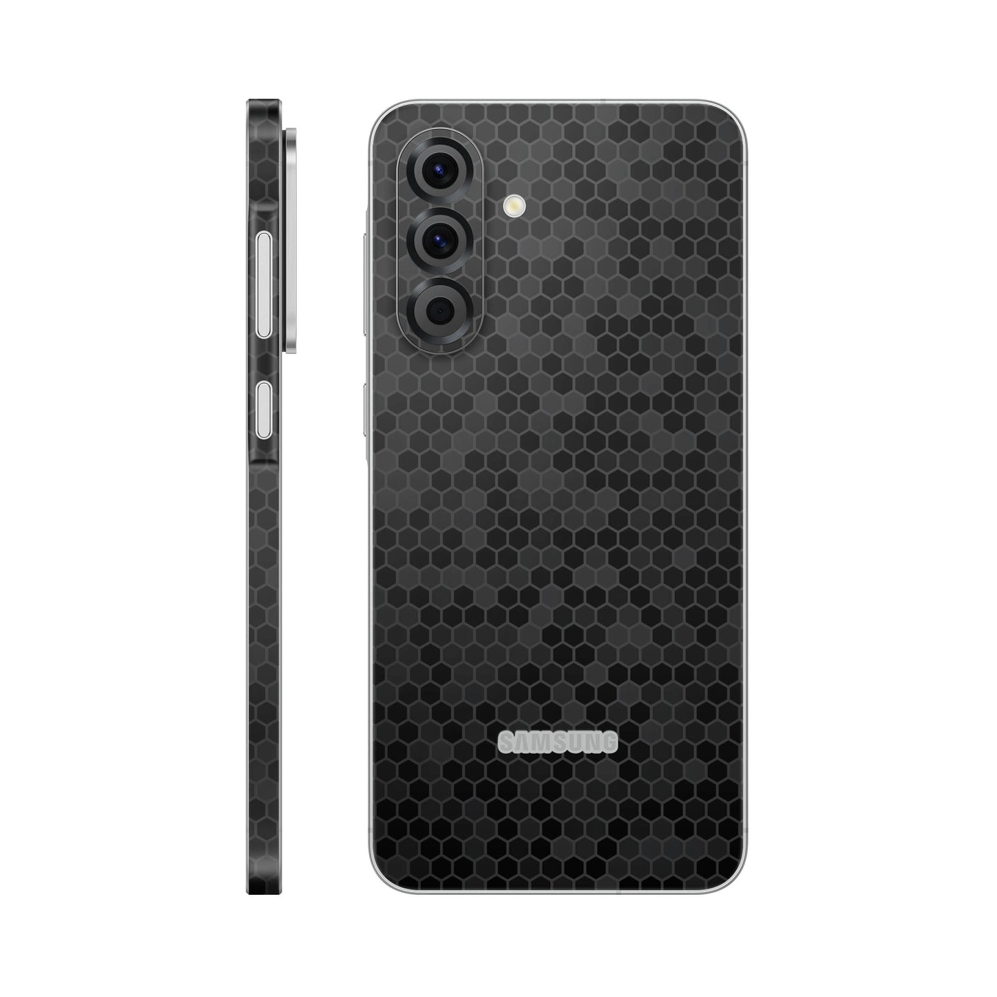 Folie de protectie Samsung Galaxy A26, eSkins Elegans, Skin Honeycomb Negru