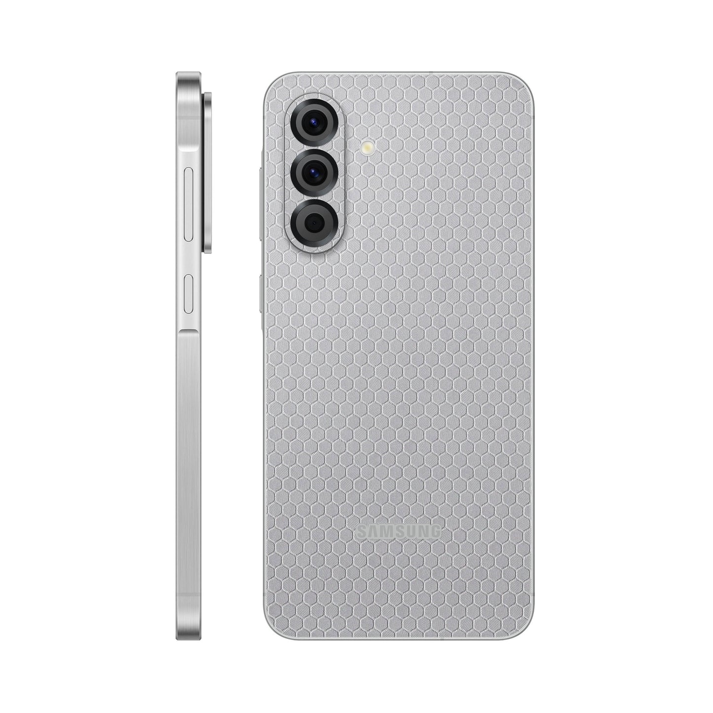 Folie de protectie Samsung Galaxy A26, eSkins Elegans, Skin Honeycomb Gri