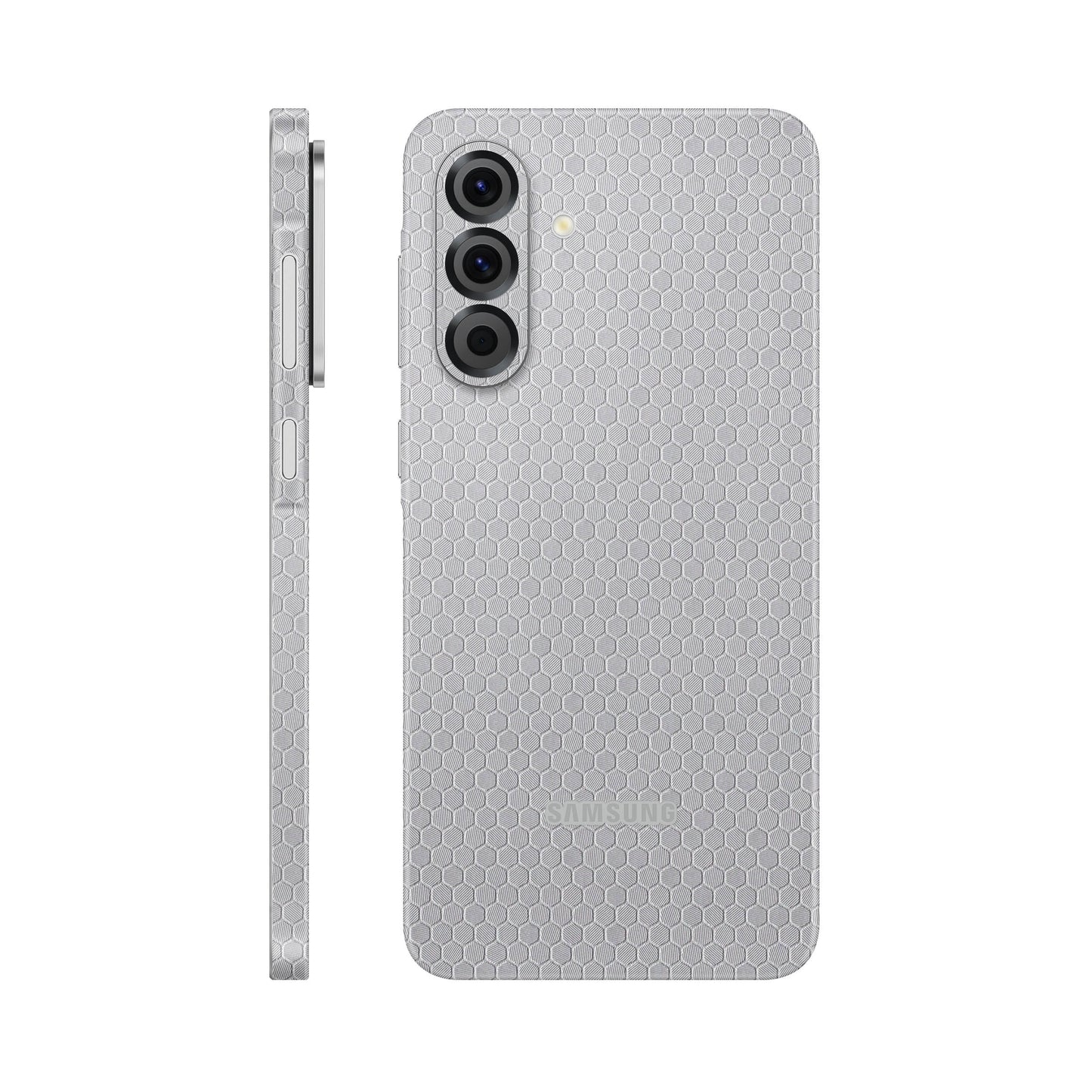 Folie de protectie Samsung Galaxy A26, eSkins Elegans, Skin Honeycomb Gri