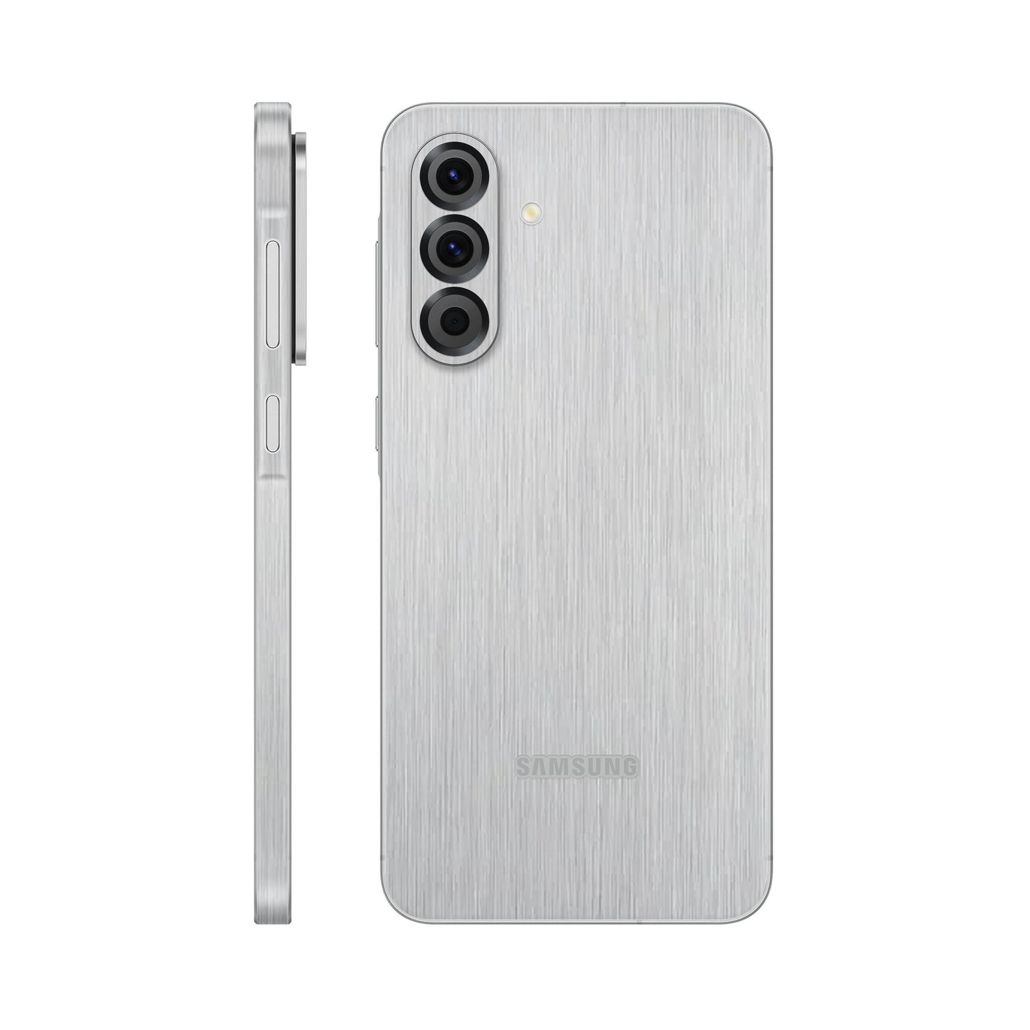 Folie de protectie Samsung Galaxy A26, eSkins Elegans, Skin Metalic Gri
