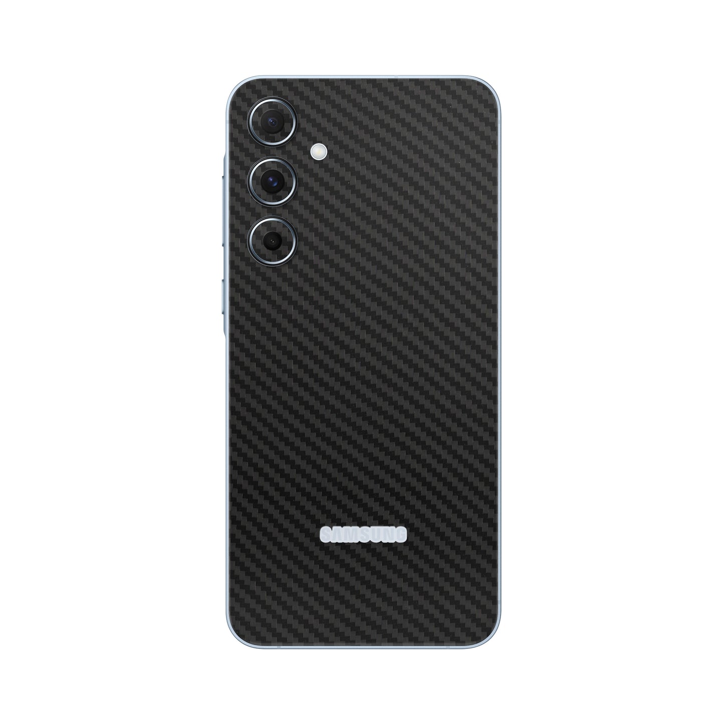 Folie de protectie Samsung Galaxy A35, eSkins Elegans, Skin Carbon Negru