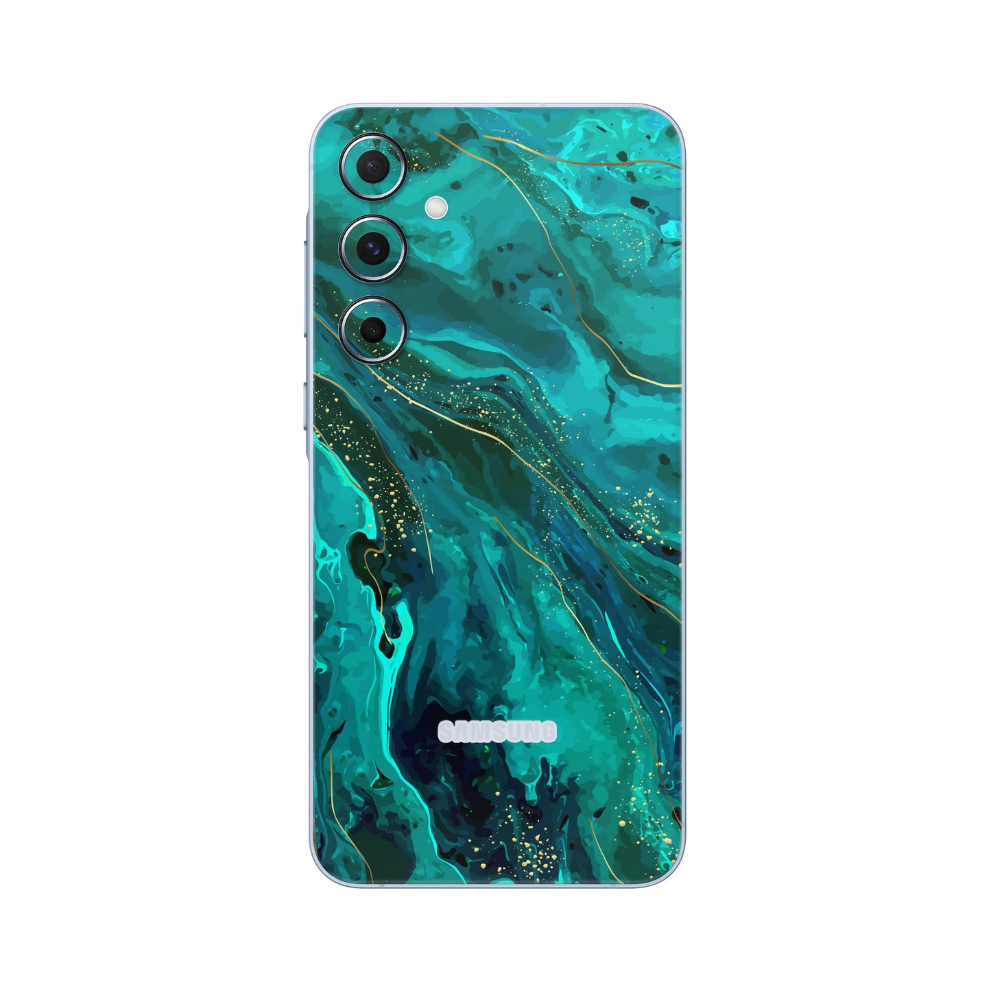 Folie de protectie Samsung Galaxy A35, eSkins Signature, Skin Celestial Lagoon