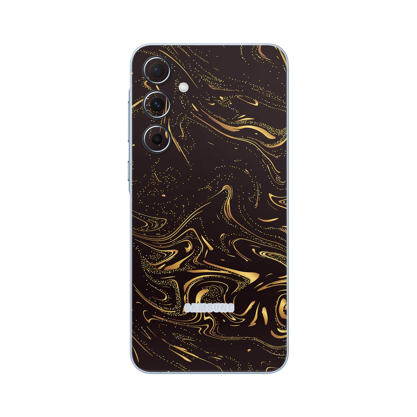 Folie de protectie Samsung Galaxy A35, eSkins Signature, Golden Noir