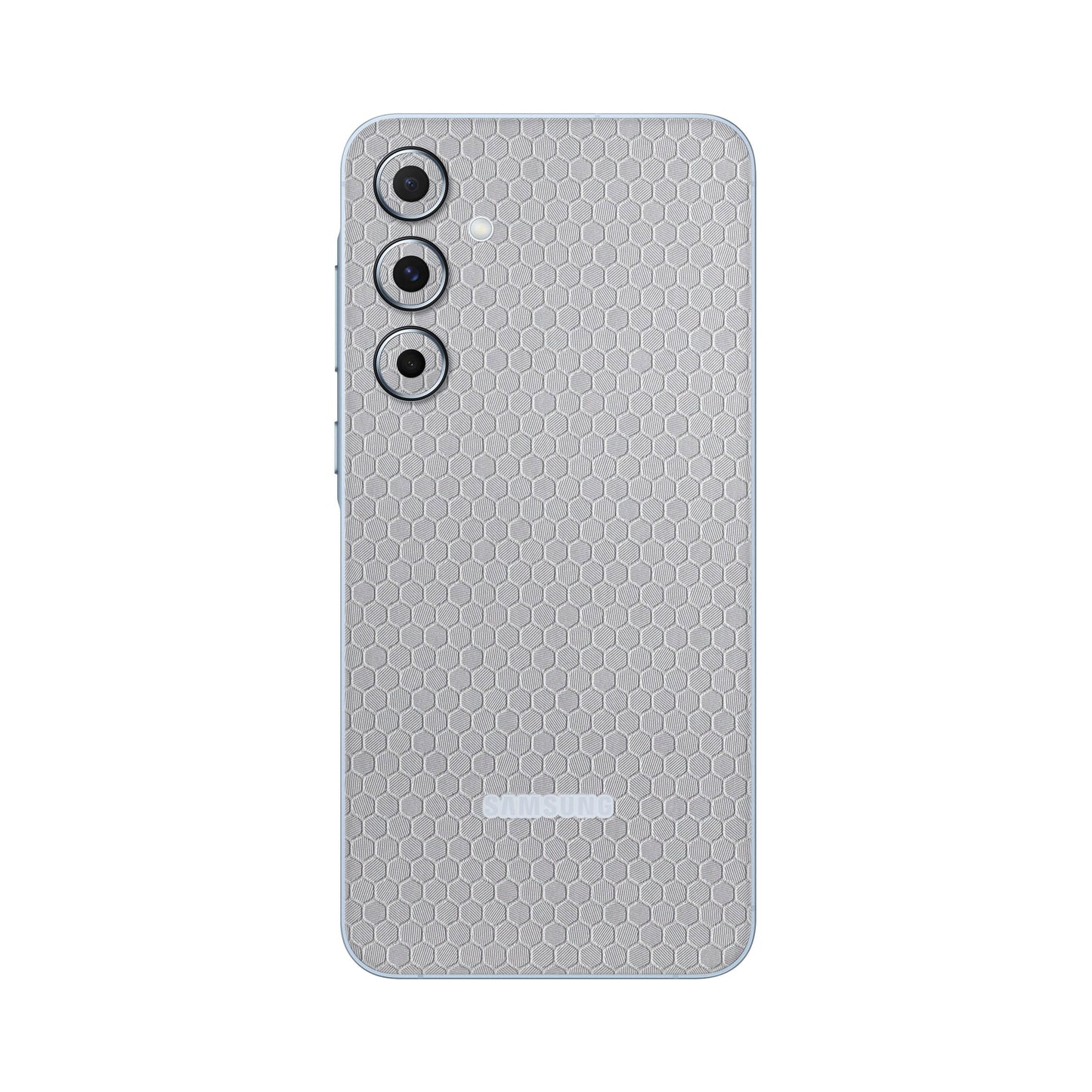 Folie de protectie Samsung Galaxy A35, eSkins Elegans, Skin Honeycomb Gri