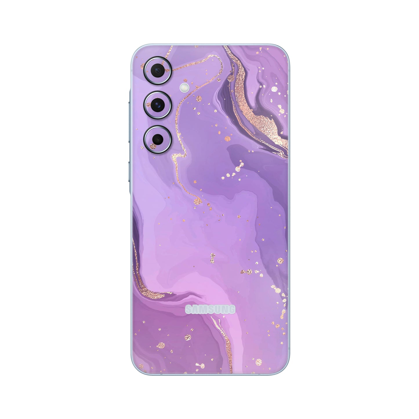 Folie de protectie Samsung Galaxy A35, eSkins Signature, Skin Lavender Swirl