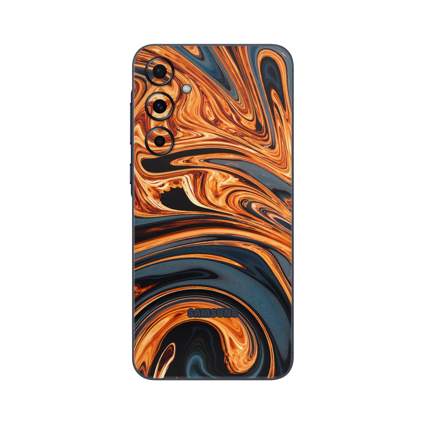 Folie de protectie Samsung Galaxy A55, eSkins Signature, Skin Amber Blaze