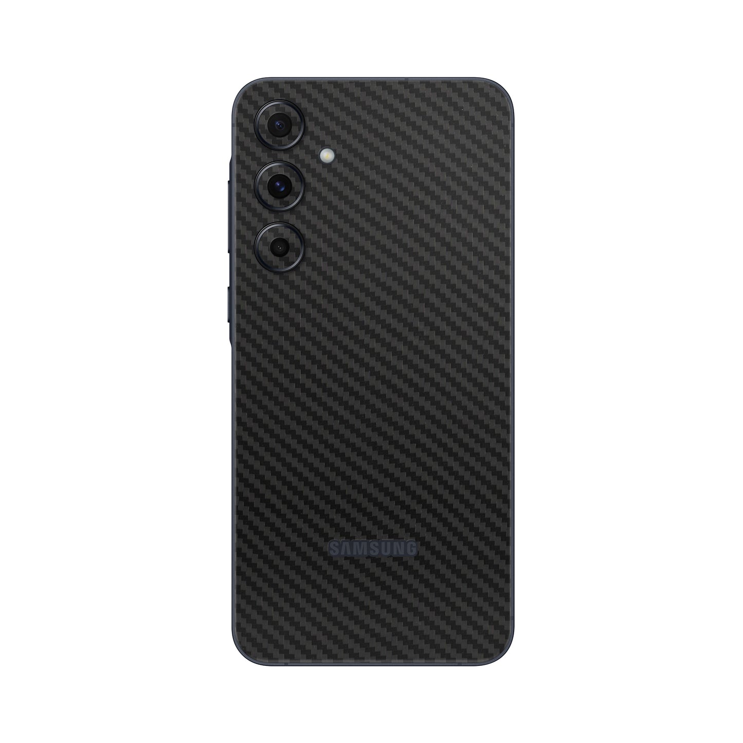 Folie de protectie Samsung Galaxy A55, eSkins Elegans, Skin Carbon Negru