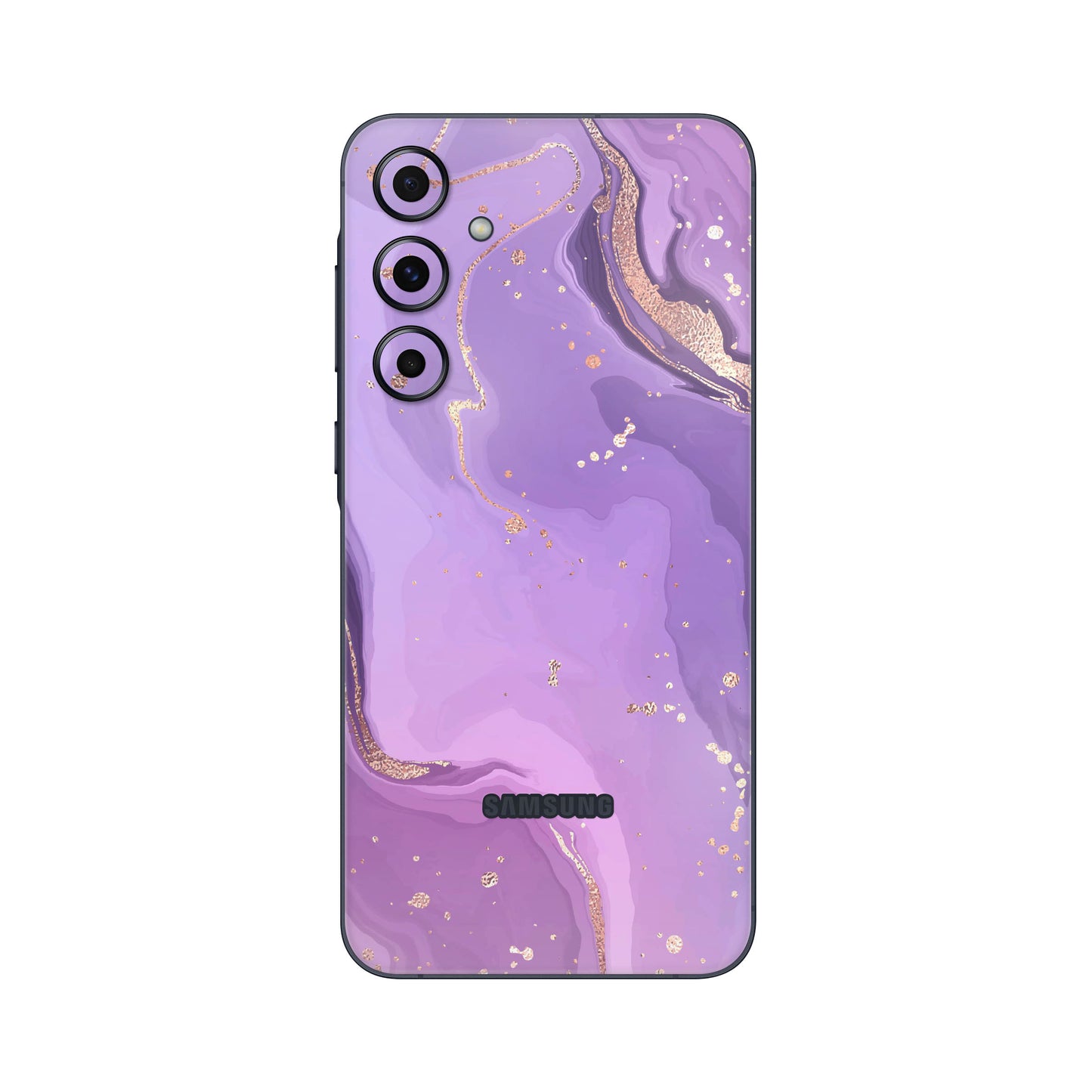 Folie de protectie Samsung Galaxy A55, eSkins Signature, Skin Lavender Swirl