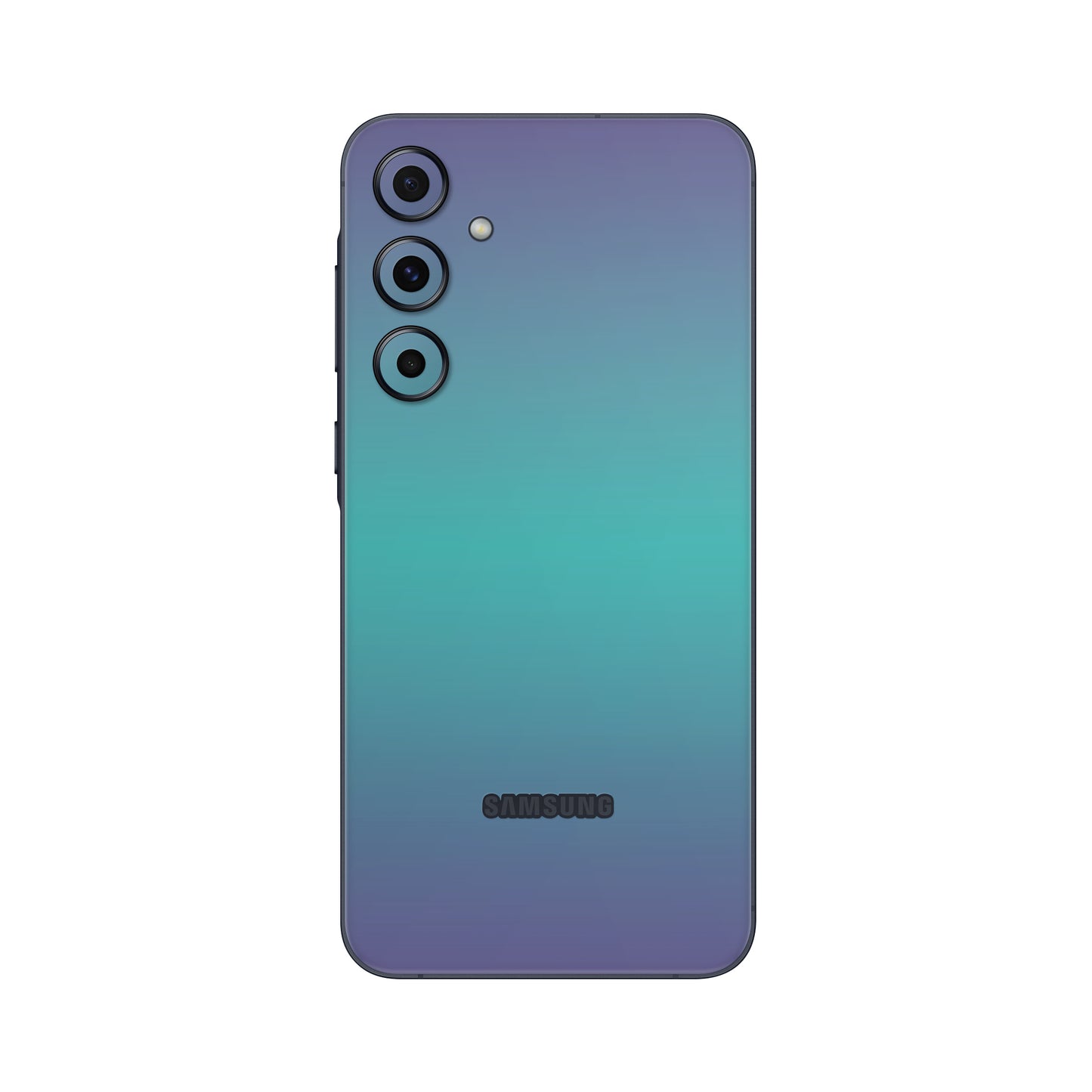 Folie de protectie Samsung Galaxy A55, eSkins Unique, Skin Cameleon Turcoaz-Lavanda