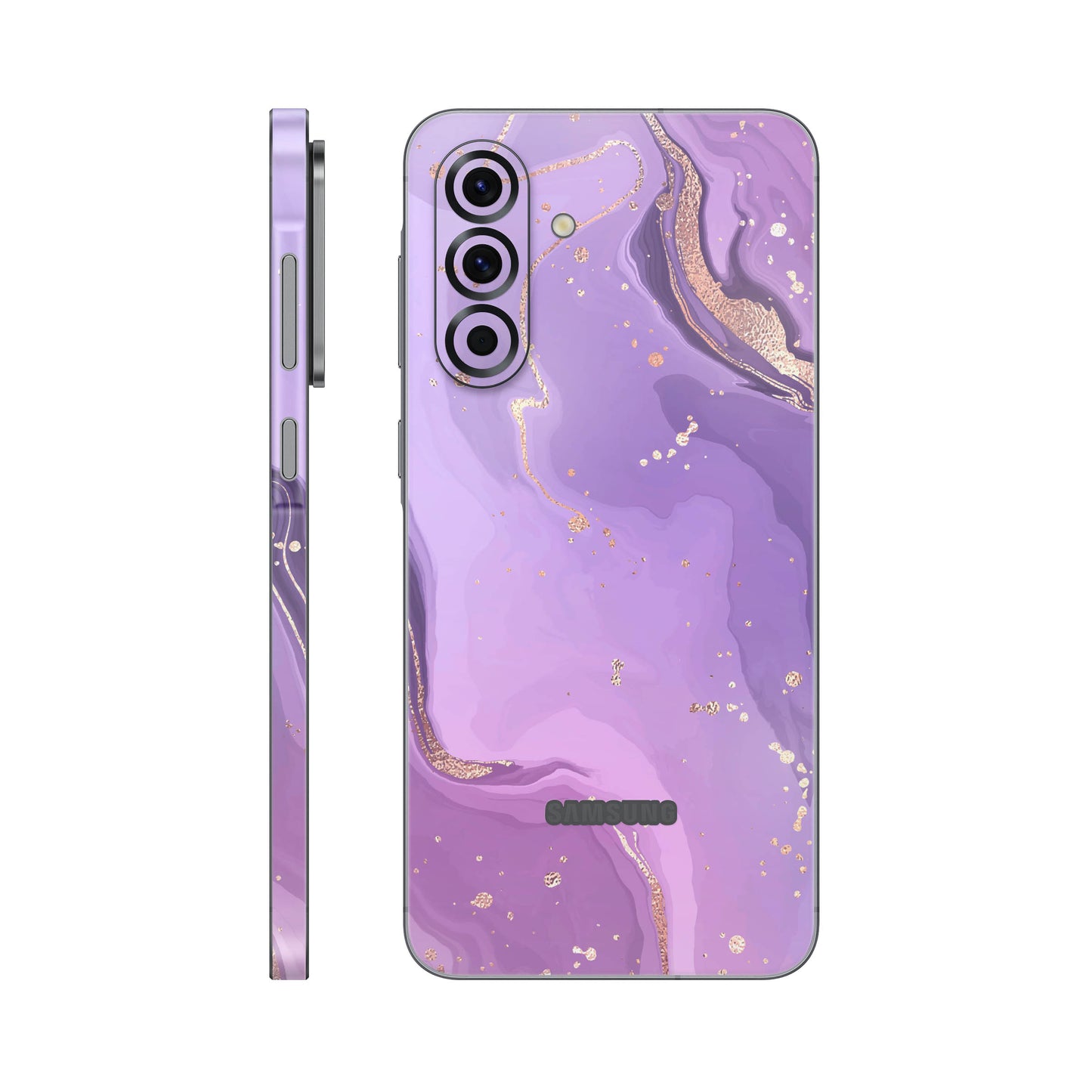 Folie de protectie Samsung Galaxy A56, eSkins Signature, Skin Lavender Swirl