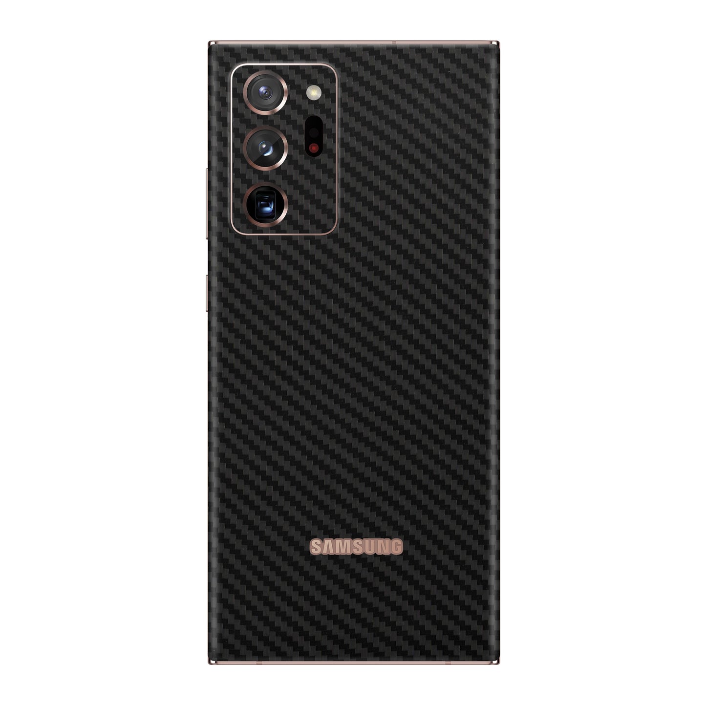 Folie de protectie Samsung Galaxy Note 20 Ultra, eSkins Elegans, Skin Carbon Negru