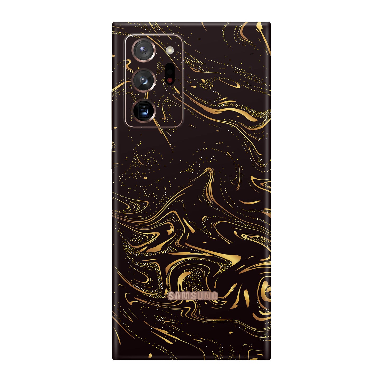 Folie de protectie Samsung Galaxy Note 20 Ultra, eSkins Signature, Golden Noir