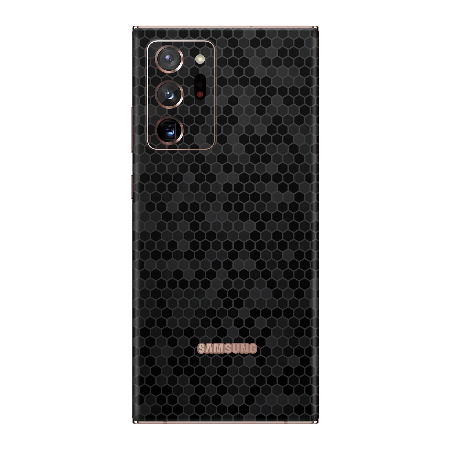 Folie de protectie Samsung Galaxy Note 20 Ultra, eSkins Elegans, Skin Honeycomb Negru