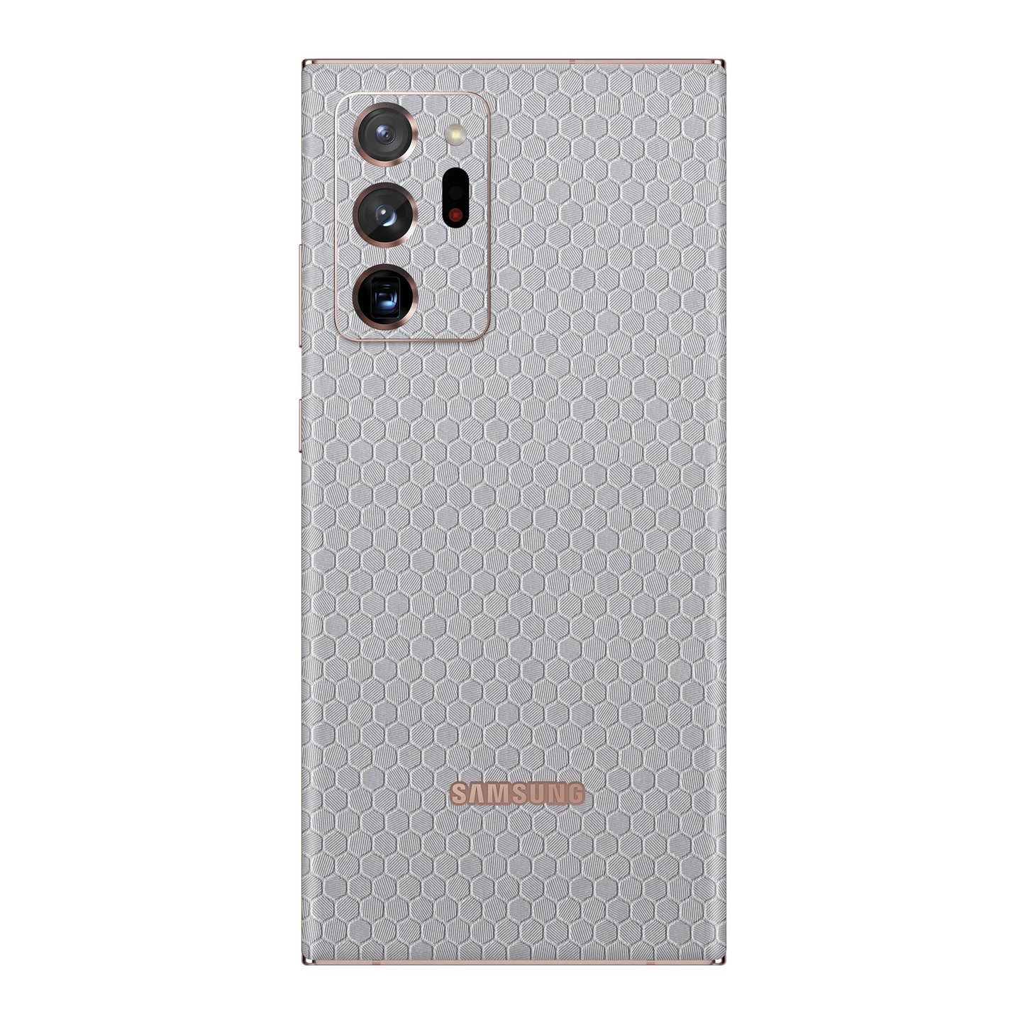 Folie de protectie Samsung Galaxy Note 20 Ultra, eSkins Elegans, Skin Honeycomb Gri