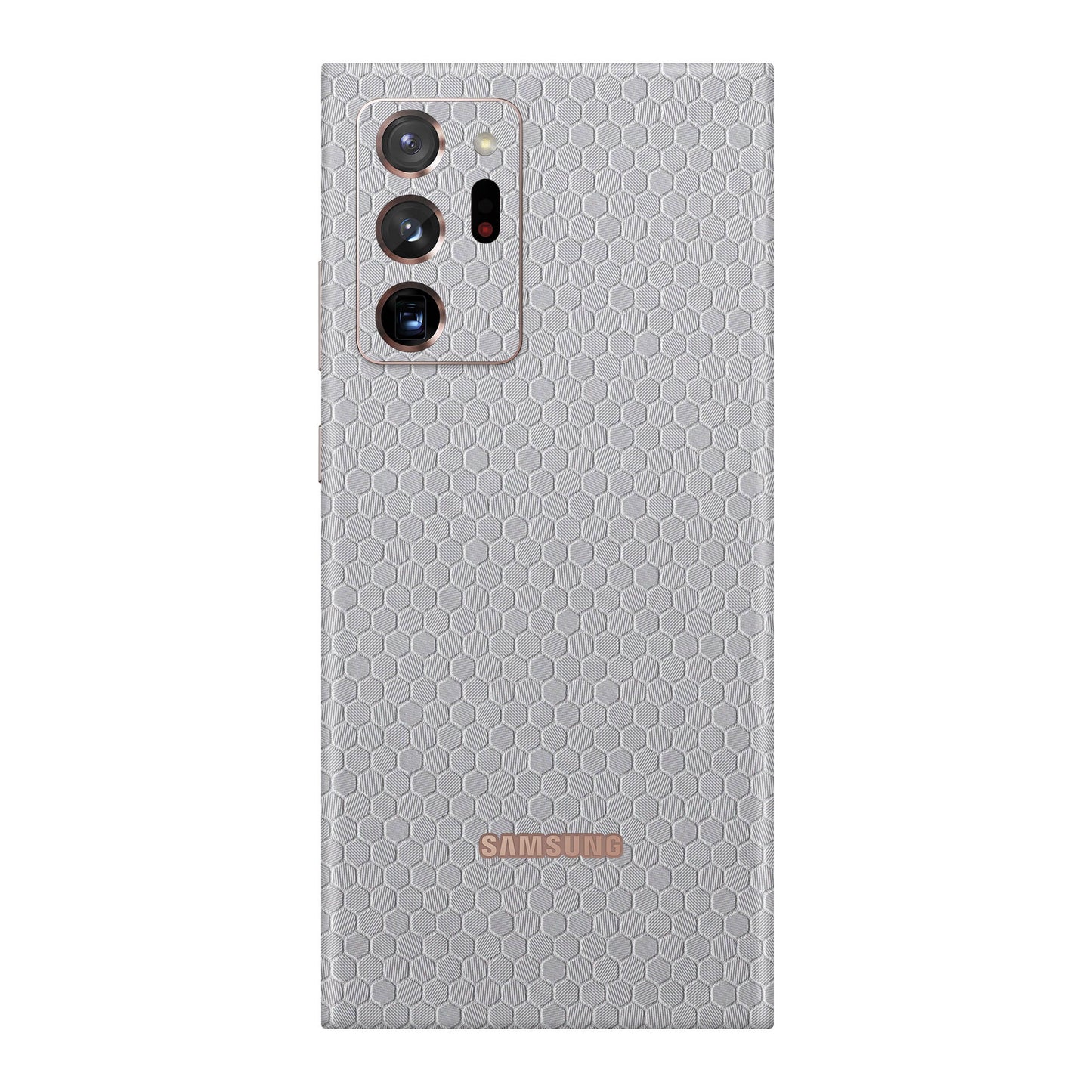 Folie de protectie Samsung Galaxy Note 20 Ultra, eSkins Elegans, Skin Honeycomb Gri