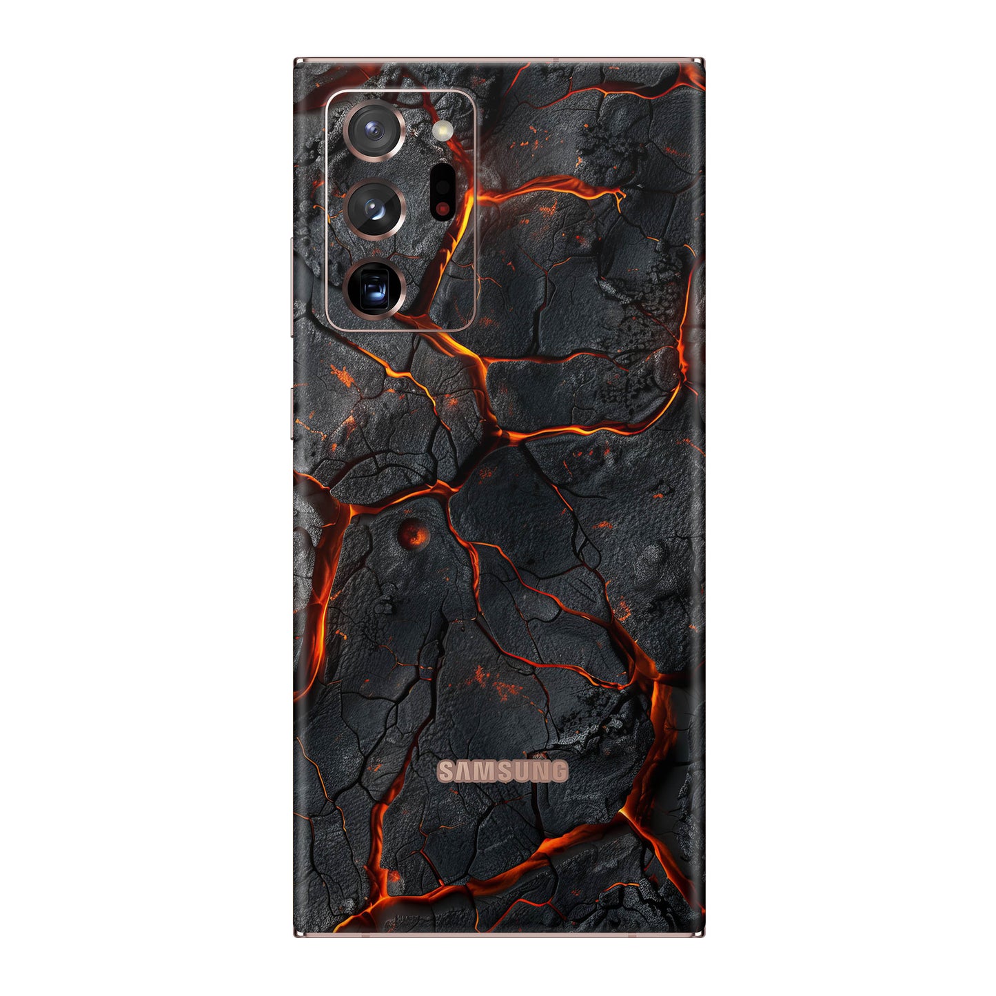 Folie de protectie Samsung Galaxy Note 20 Ultra, eSkins Signature, Skin Inferno Crust