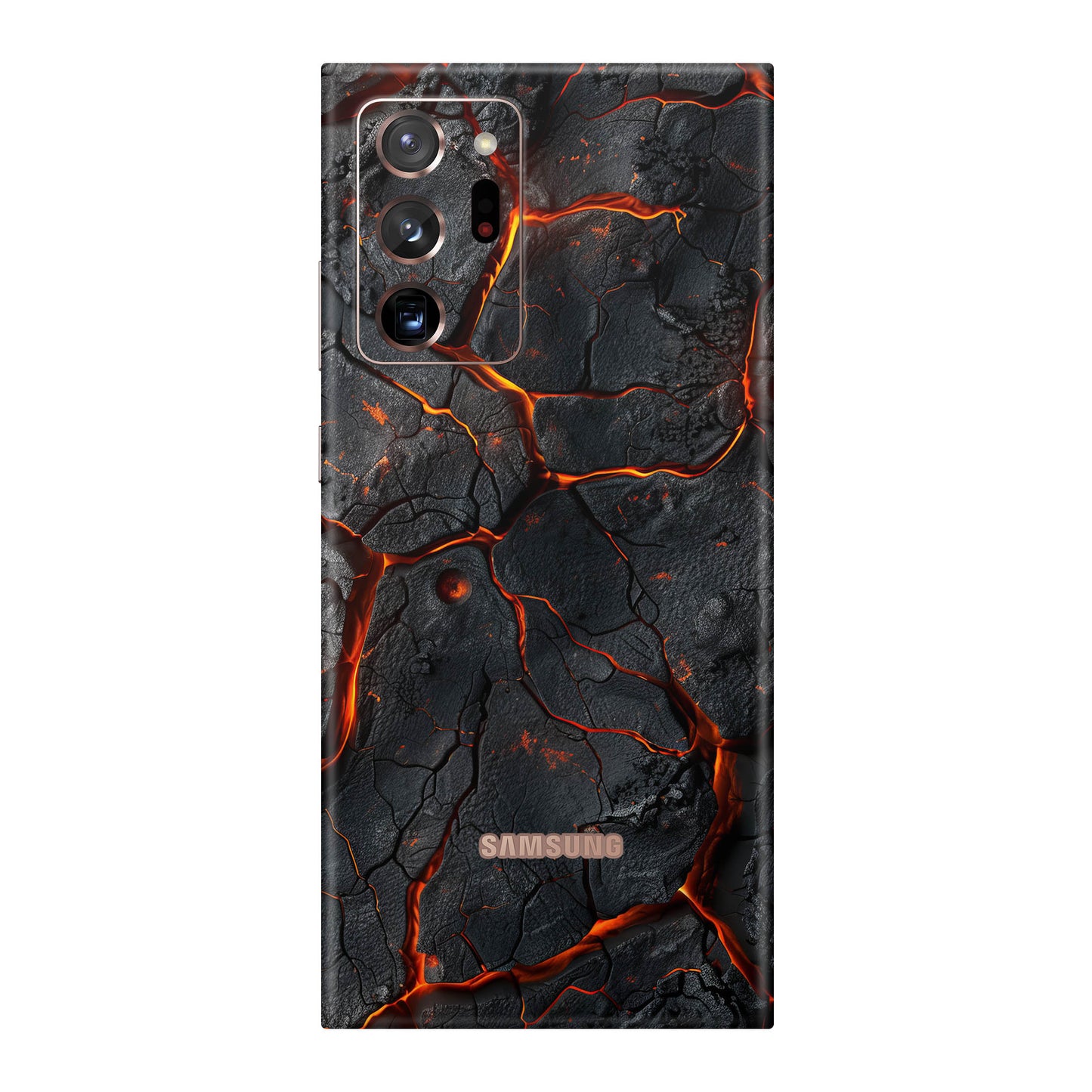 Folie de protectie Samsung Galaxy Note 20 Ultra, eSkins Signature, Skin Inferno Crust
