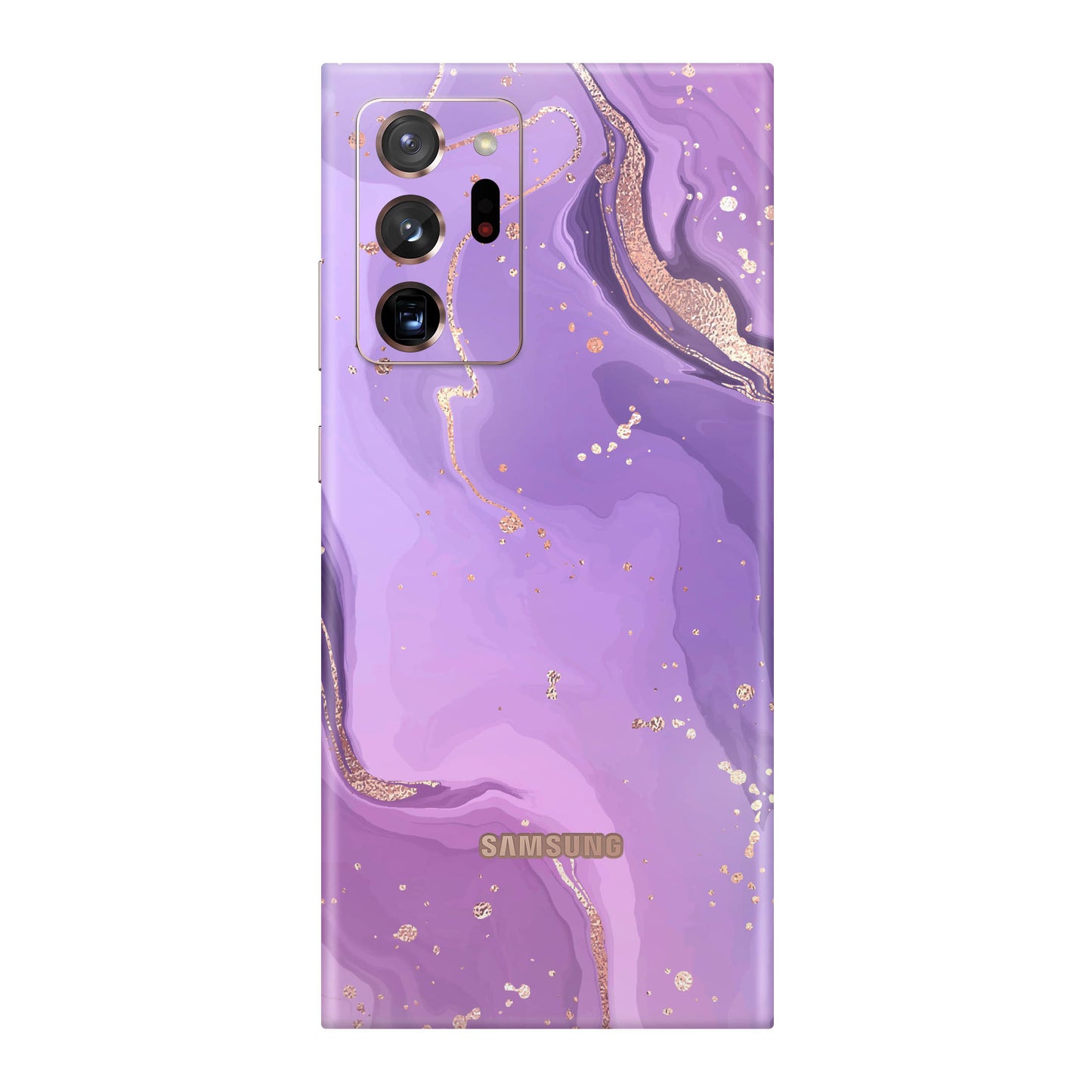 Folie de protectie Samsung Galaxy Note 20 Ultra, eSkins Signature, Skin Lavender Swirl