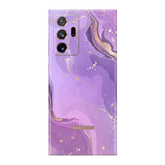 Folie de protectie Samsung Galaxy Note 20 Ultra, eSkins Signature, Skin Lavender Swirl