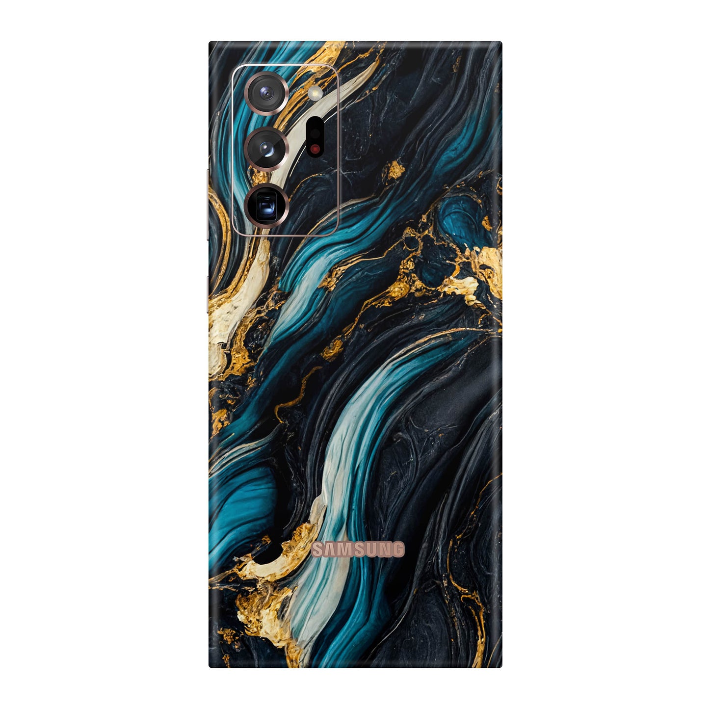 Folie de protectie Samsung Galaxy Note 20 Ultra, eSkins Signature, Mystic Ocean