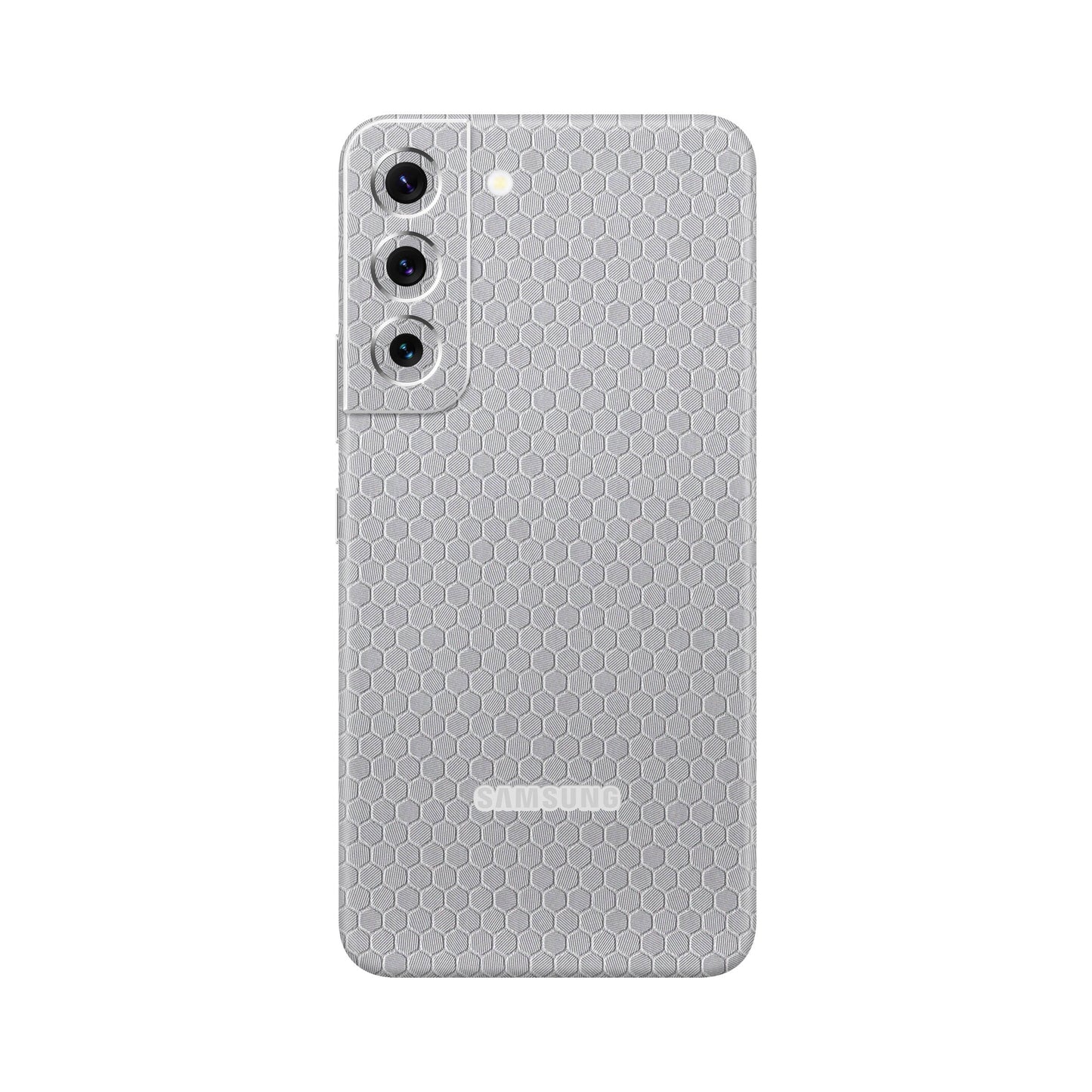 Skin Samsung Galaxy S21, Honeycomb 3D Gray