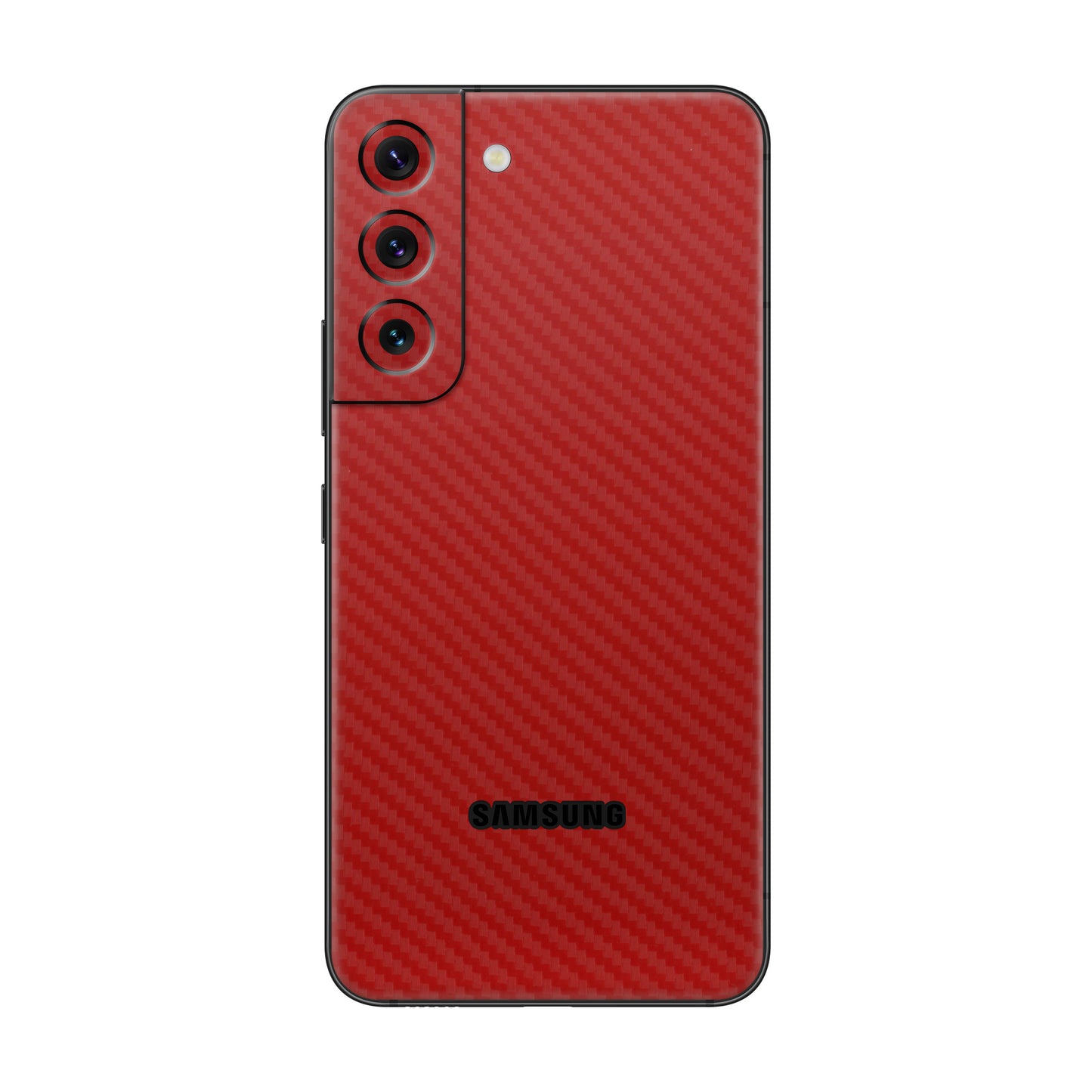 Skin Samsung Galaxy S21 Plus, Carbon 3D Red