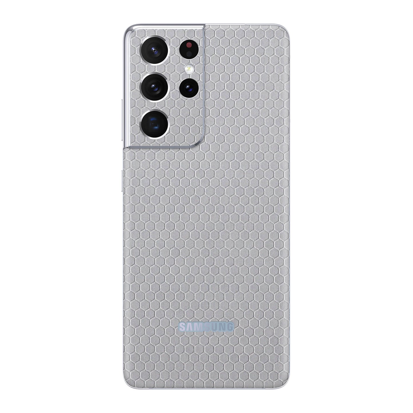 Skin Samsung Galaxy S21 Ultra, Honeycomb 3D Gray