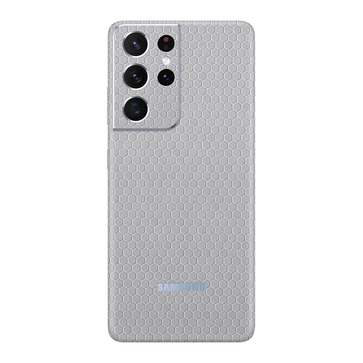 Skin Samsung Galaxy S21 Ultra, Honeycomb 3D Gray