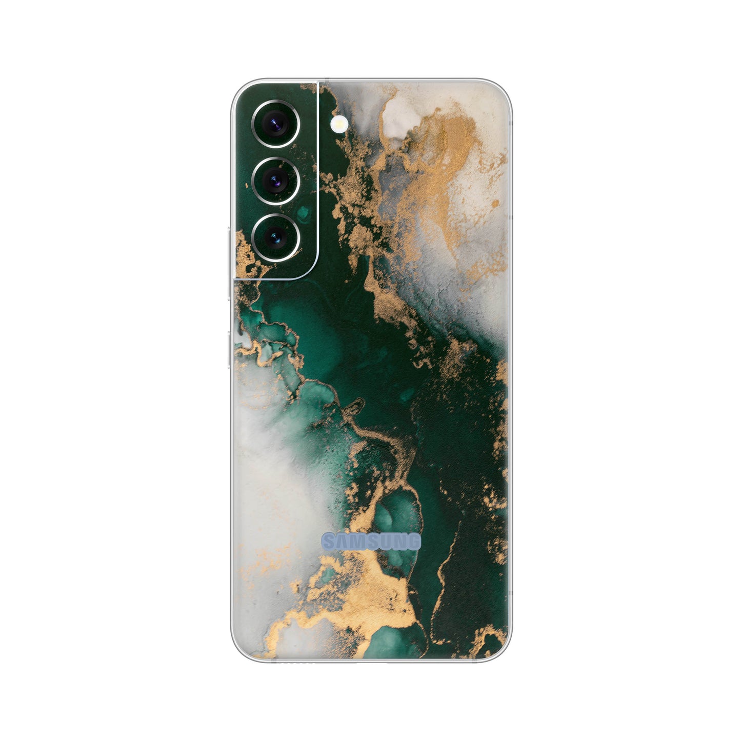 Folie de protectie Samsung Galaxy S22, eSkins Signature, Forest Mist