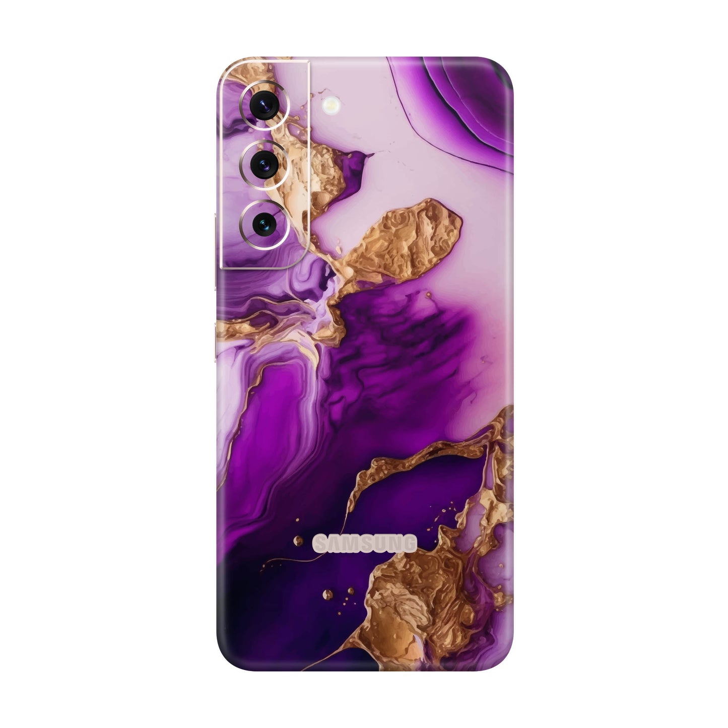 Folie de protectie Samsung Galaxy S22 Plus, eSkins Signature, Skin Amethyst Dream
