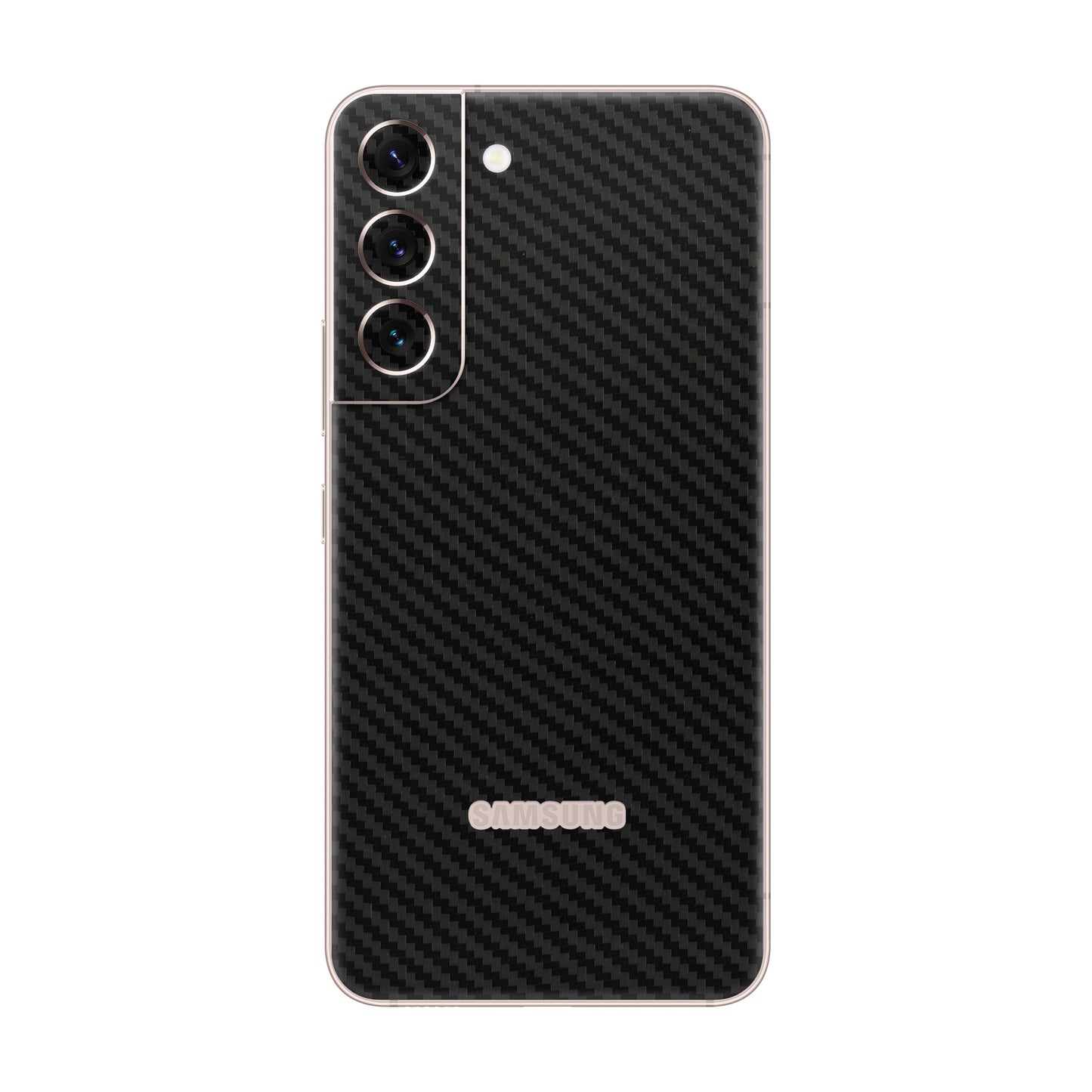 Folie de protectie Samsung Galaxy S22 Plus, eSkins Elegans, Skin Carbon Negru