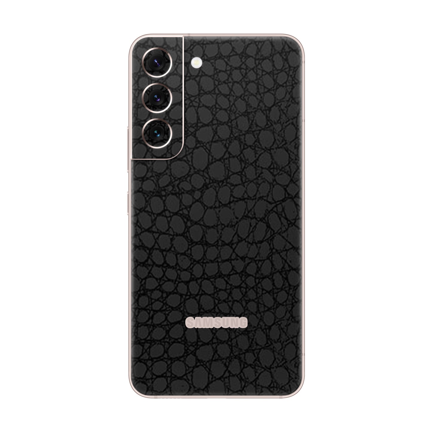 Folie de protectie Samsung Galaxy S22 Plus, eSkins Elegans, Skin Croco Negru